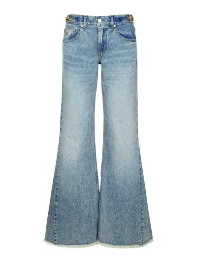 STELLA MCCARTNEY JEANS BOOT-CUT - AZUL