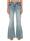 Stella Mccartney Jeans Bootcut In Blue