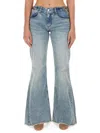 Stella Mccartney Jeans Bootcut In Blue