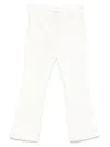 Stella Mccartney Jeans Con Logo In Cream