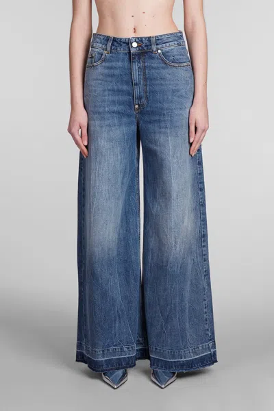 Stella Mccartney Jeans In Blue Denim In Navy