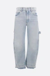 Stella Mccartney Basic Wide-leg Mid-rise Jeans In Light Vintage Blue