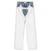 Stella Mccartney Studded Straight-leg Jeans In Multicolor