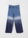 Stella Mccartney Jeans Con Effetto Schiarito In Multicolor