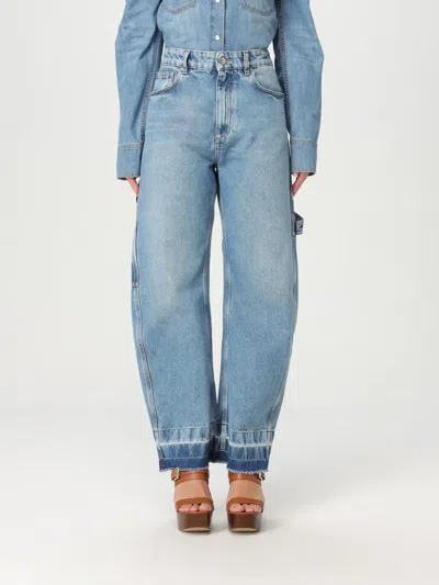 Stella Mccartney Jeans  Woman Color Blue