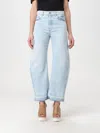 Stella Mccartney Jeans  Woman Color Blue In Blue