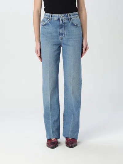 STELLA MCCARTNEY JEANS STELLA MCCARTNEY WOMAN COLOR BLUE,G46042009