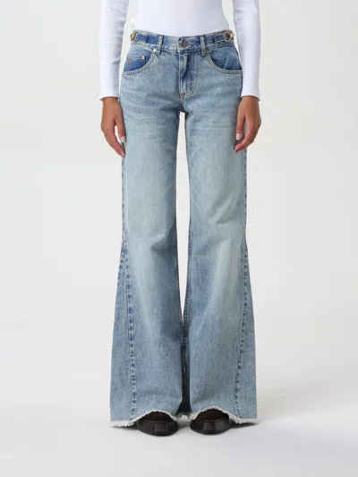 Stella Mccartney Jeans  Woman Color Blue In Blau