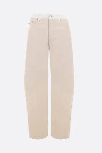 Stella Mccartney Jeans In White+ecru