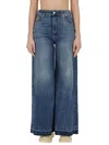 Stella Mccartney Jeans In Blue Denim In Mid Blue Vintage