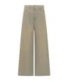 Stella Mccartney Jeans With Belt Loops In Gray