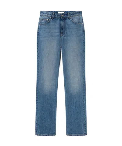 Stella Mccartney Jeans With Belt Loops In Blue