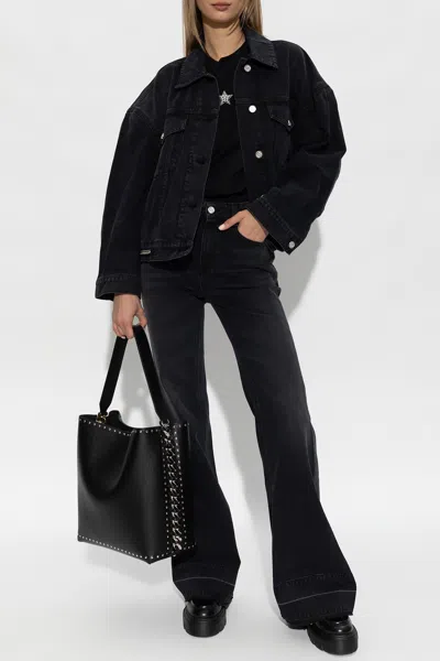 Stella Mccartney Logo In Black