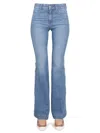 Stella Mccartney High-rise Flared Jeans In Blue