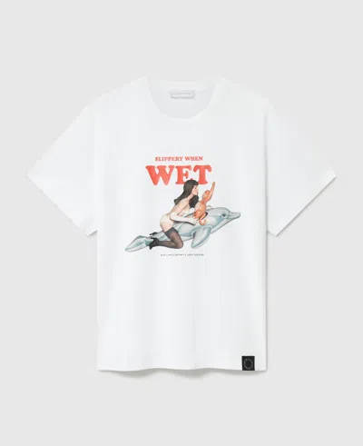 STELLA MCCARTNEY JEFF KOONS SLIPPERY WHEN WET T-SHIRT