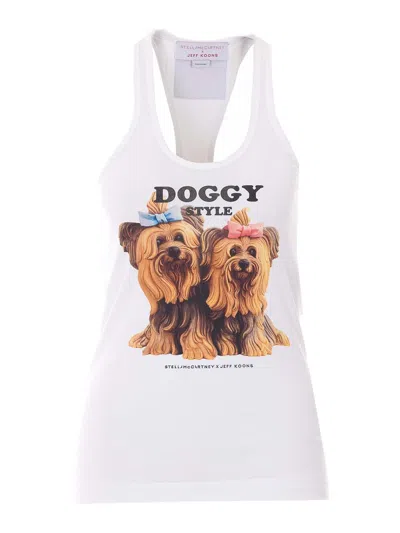 Stella Mccartney Jeff Koons Tank Top In White
