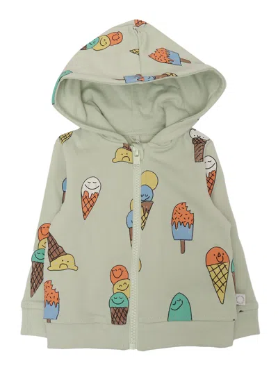 Stella Mccartney Babies' Jersey Cardigan In Green