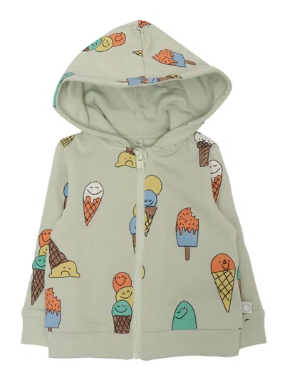 Stella Mccartney Kids' Jersey Cardigan In Green