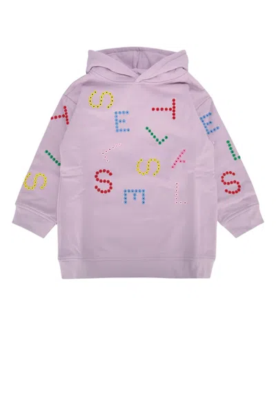 Stella Mccartney Kids' Jersey Dress In Lillaembro