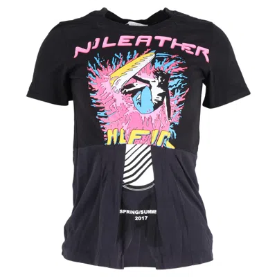 Stella Mccartney Jersey No Leather Surf Print T-shirt In Black Cotton