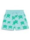Stella Mccartney Illustration-print Shorts In Imc Watercolor Multicolor
