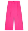 Stella Mccartney Jersey Wide-leg Pants In Pink