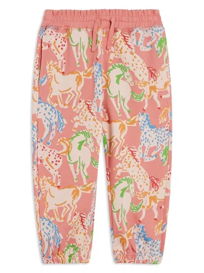 Stella Mccartney Joggers In Pink & Purple