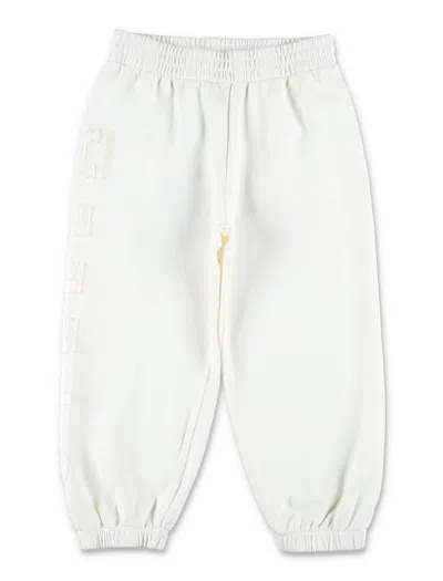 Stella Mccartney Kids' Jogging Logo In White