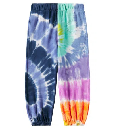 Stella Mccartney Kids' Jogginghose Aus Baumwolle In Multicolor