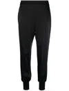 Stella Mccartney + Net Sustain Julia Stretch-cady Track Pants In Black