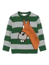 Stella Mccartney Striped Sweater In Colorful
