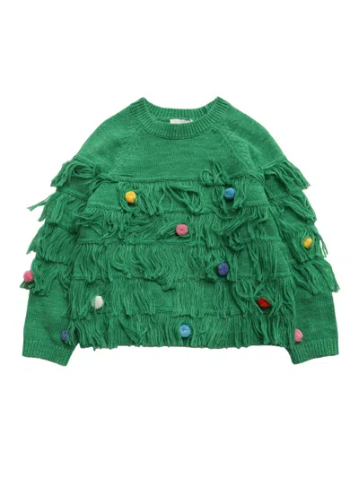Stella Mccartney Kids' Jumper In Green