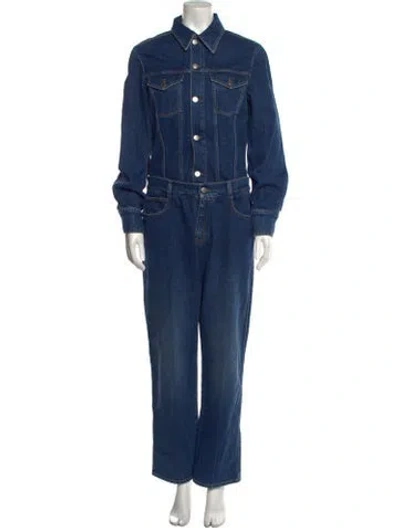 Pre-owned Stella Mccartney Jumpsuit In Blue