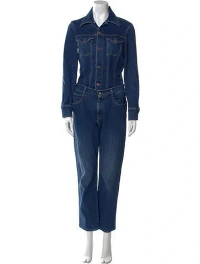 Pre-owned Stella Mccartney Jumpsuit In Blue