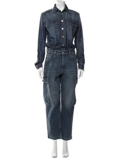 Pre-owned Stella Mccartney Jumpsuit In Blue