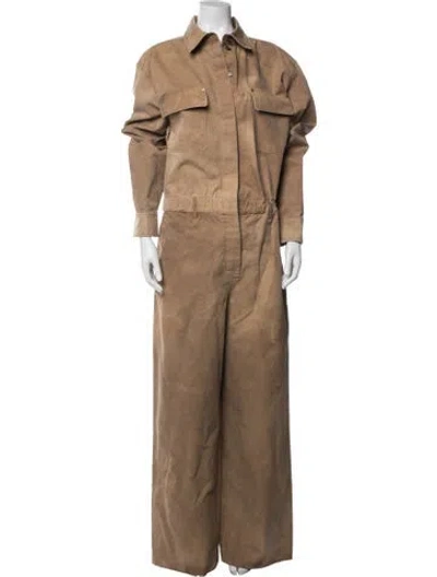 Pre-owned Stella Mccartney Jumpsuit In Brown