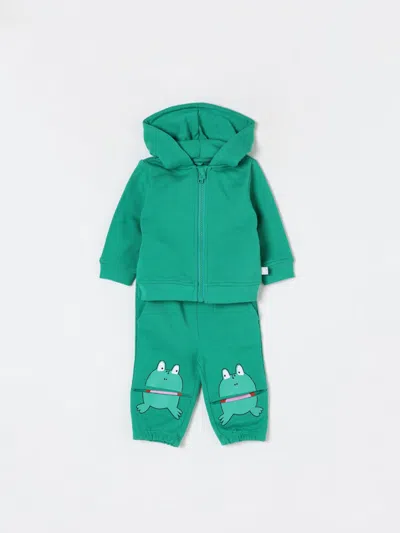 Stella Mccartney Babies' Jumpsuit  Kids Kids Color Green