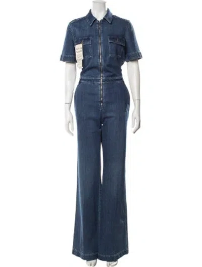 Pre-owned Stella Mccartney Jumpsuit W/ Tags In Blue