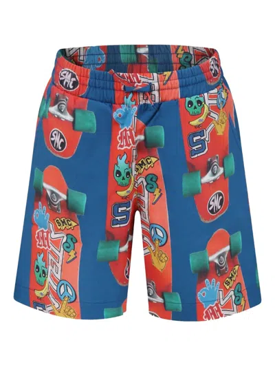 Stella Mccartney Junior Kids'  Shorts In Blue