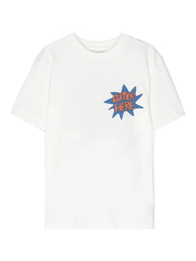 Stella Mccartney Junior Kids'  T-shirt In White