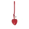 Stella Mccartney Heart Charm Keyring In Red