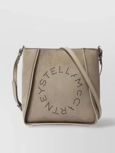 Stella Mccartney Khaki Crossbody Bag With Adjustable Strap
