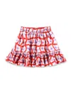 Stella Mccartney Kid - Check Print Skirt In Red