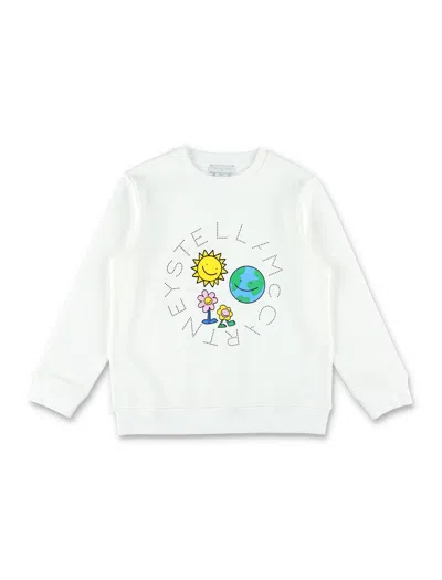 STELLA MCCARTNEY KID - EARTH FRIENDS GRAPHIC SWEATSHIRT
