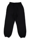 Stella Mccartney Kids Embroidered-logo Sweatpants In Black