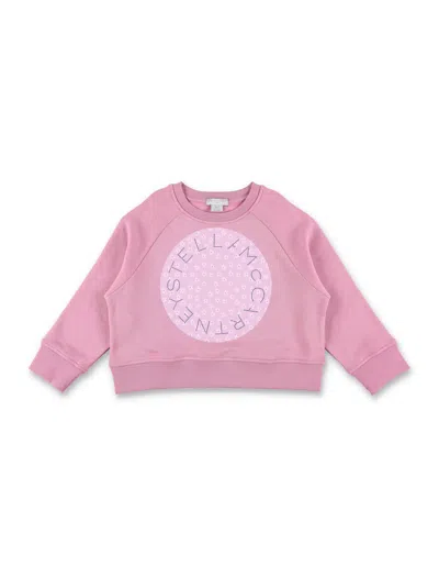 STELLA MCCARTNEY KID - LOGO GRAPHIC SWEATSHIRT