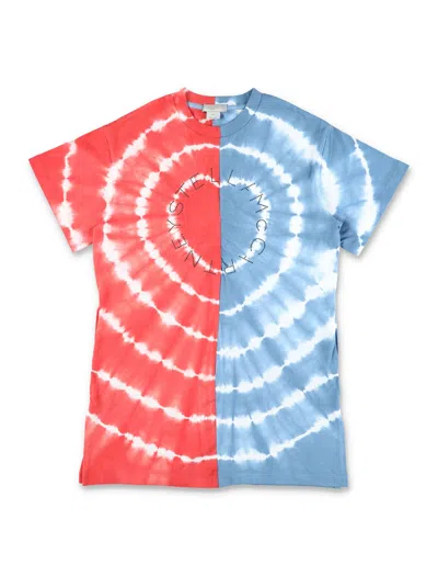Stella Mccartney Kid - Tie-dye Graphic T-shirt Dress In Multi