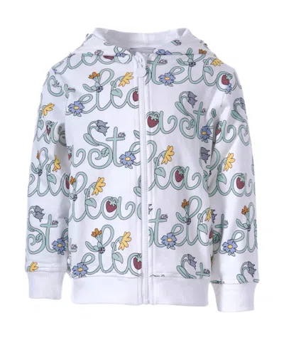 Stella Mccartney Kids All-over Print Hooded Sweater In Multi