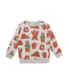 Stella Mccartney Kids Bear Printed Crewneck Sweatshirt In White