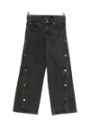 Stella Mccartney Kids Button-detail Trousers In Black